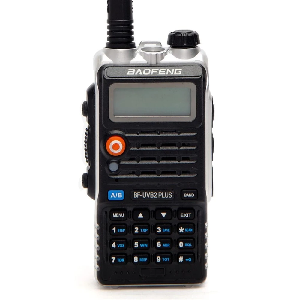 2 шт. Baofeng UV-B2 Plus рация Двухдиапазонная VHF/UHF 8 Вт 128CH двухстороннее радио UVB2 плюс FM Ham CB радио приемопередатчик