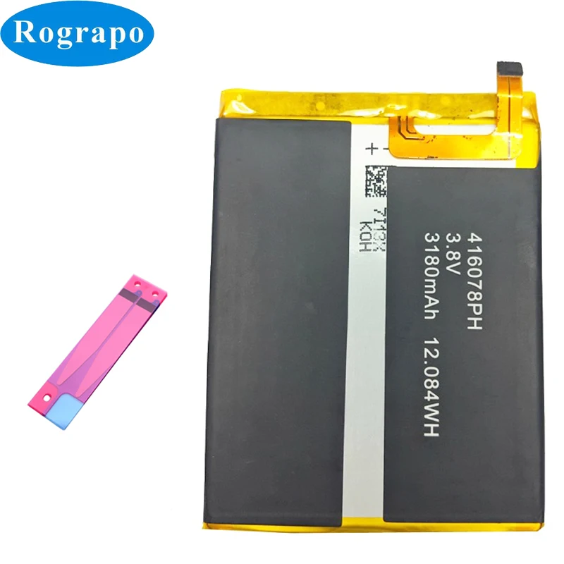 

100% Origianl 3180mAh 416078PH Replacement Battery For Blackview S8 5.7 inch Mobile Phone