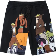 Хлопковые мужские шорты 6XL летние мужские s пляжные шорты плюс размер 2xl-6xl 7xl 8xl повседневные мужские трусы с эластичной талией