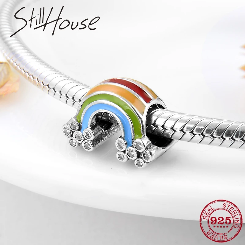 rainbow charm for pandora bracelet rainbow charm for pandora bracelet
