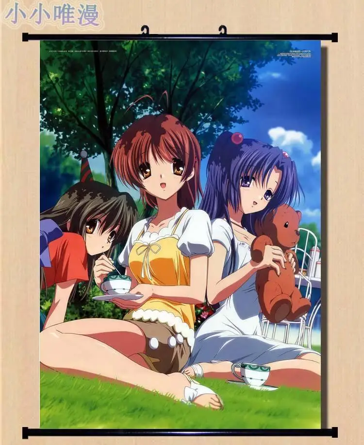 

Anime CLANNAD Fujibayashi Kyou Home Decor Poster Wall Scroll