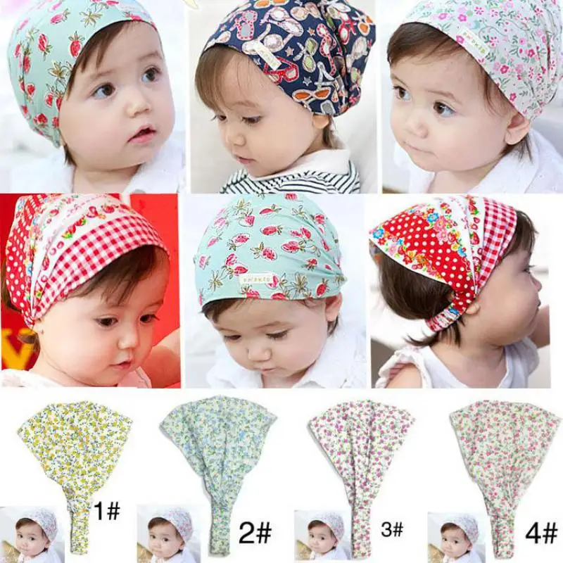 

Fashion girls summer and autumn baby hat girl cap children hats child children hat scarf accessories children 0-3years Old D1