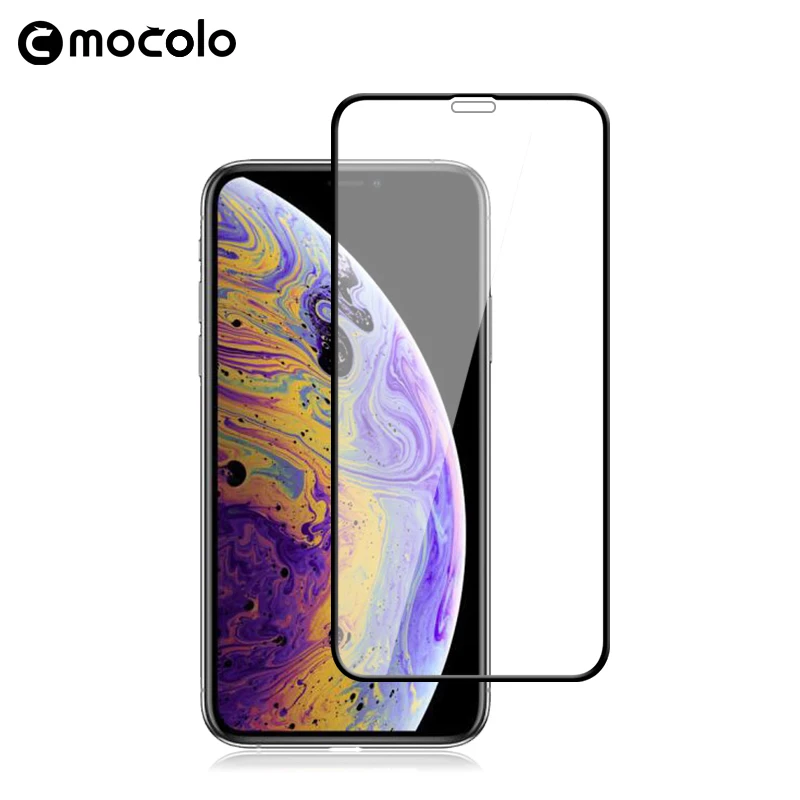 Полноэкранная защитная пленка Mocolo для iPhone XR закаленное стекло apple X XS MAX 5 6 6S 7 8 Plus 10