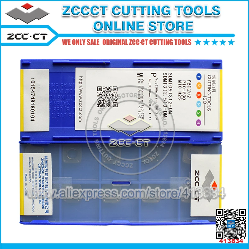 

ZCCCT cutting tools milling inserts and tool parts 1 pack