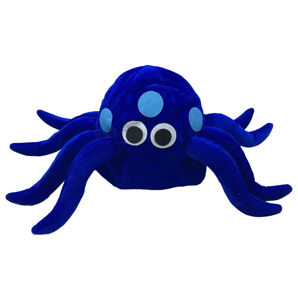 

New Funny Blue Tentacle Octopus Hat Halloween Party Festival Cosplay Caps Prop Christmas Gift