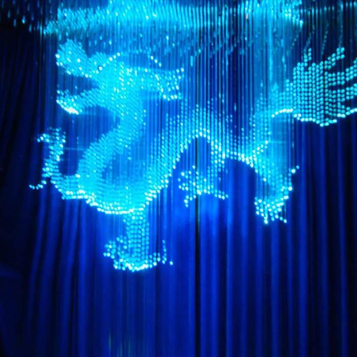 Led Fiber Optic Light Engineering Pendant Light Fiber Optic Dragon