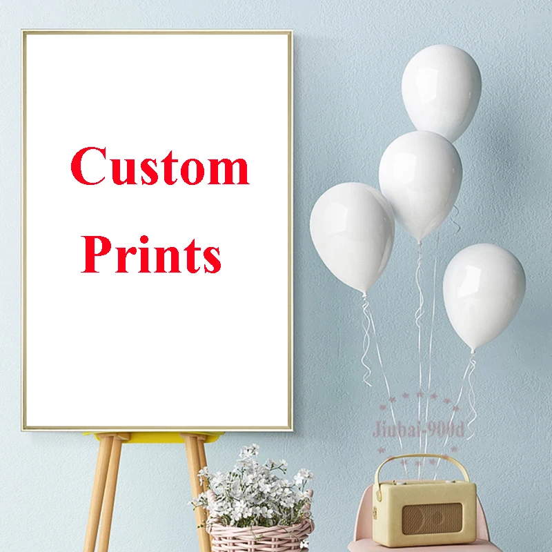 

900D Custom Canvas Poster Digital Photo Landscape Printed Painting High Quality Canvas Customized Pictures For Wall Home Decor