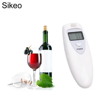 Sikeo ЖК-дисплей цифровой дыхательный анализатор алкоголя Профессиональный портативный дыхательный детектор алкоголя тестер для водителя