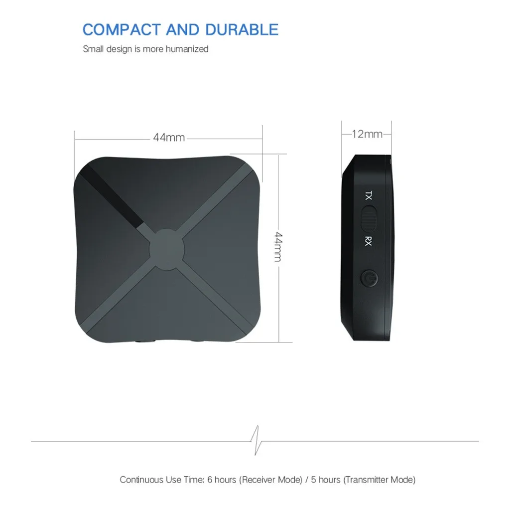 Bluetooth-приемник 2-в-1 Bluetooth приемник передатчик аудио передатчик ТВ приемник музыкальный приемник для автомобиля наушников Динамик