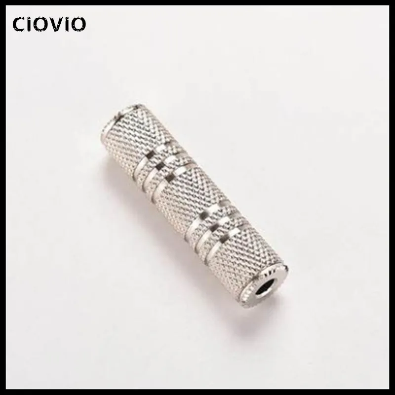 3.5mm Female To Female Audio Adapter Connector Coupler Stereo FF Extension   