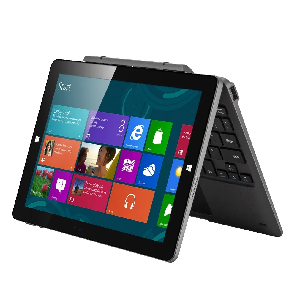 Aoson 10.1 inch Tablet Windows10 Quad Core Cherry Trail Z8350 up to 1.9Hz RAM 4G ROM 64G IPS Dual Camera OTG with keyboard