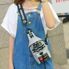 Новая модная женская сумка через плечо, Корейская версия модной мужской поясной сумки