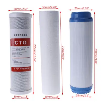 

10inch Water Purifier Filter Cartridge Set Strainer Pre-filter Elements