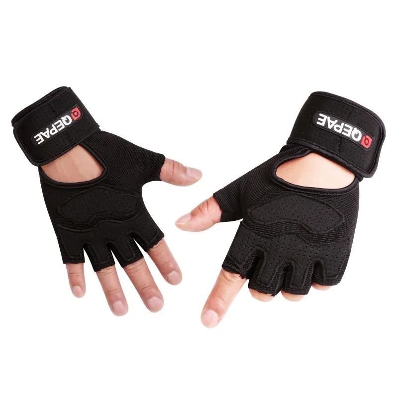 M XXL Men Cycling Gloves Half Finger Anti Slip Gel Pad Breathable