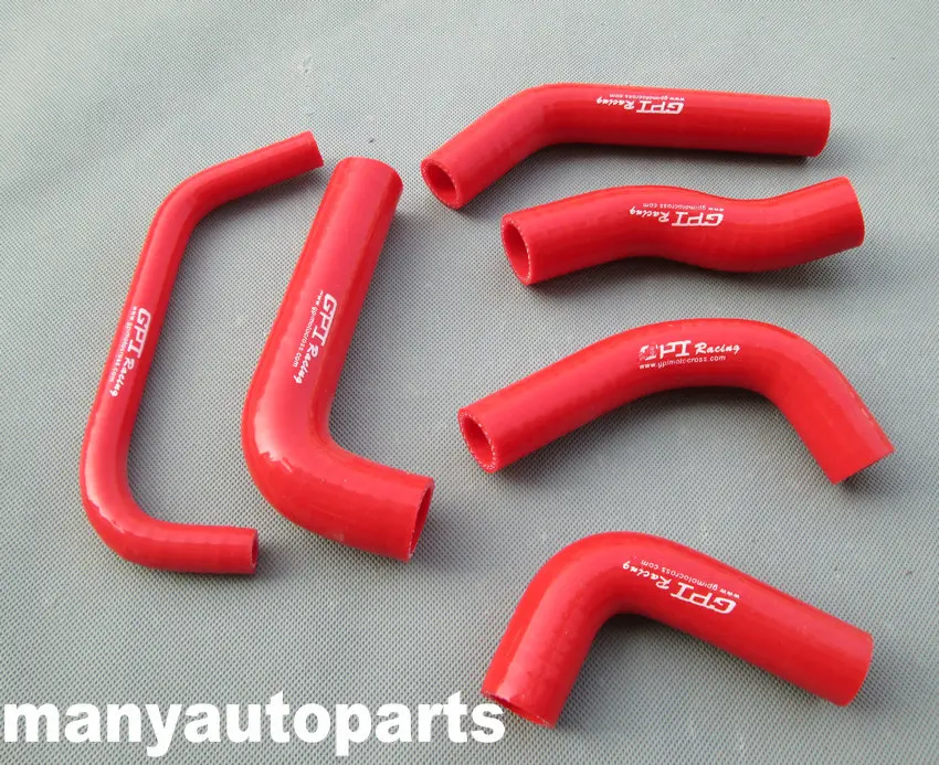 for Honda XR650R XR650 00-09 02 03 04 05 06 07 08 09 silicone RADIATOR HOSE KIT RED | Автомобили и мотоциклы