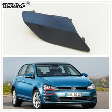 Для VW Golf 7 MK7 2013 2014 2015 2016 2017 автомобиль-Стайлинг переднего бампера фара шайба крышка Кепки правый пассажира сбоку