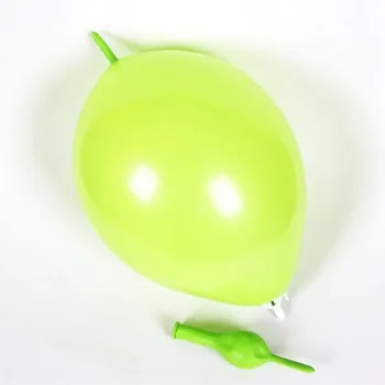 

30pcs / lot10 inch thick helium ballon latex fruit green tail balloons wedding decor air ball kids birthday party baby shower