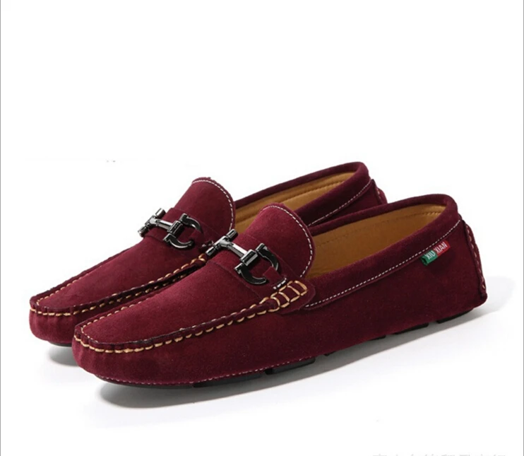 

2017 Four Season Doug Shoes Casual Men's Genuine Leather Shoes England Flats Moccasins Zapatos for Mens shoes