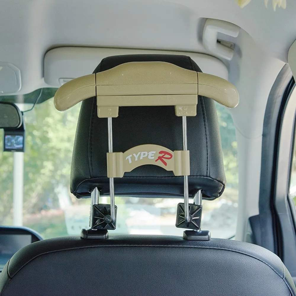 coats etc. jackets Car seat hanger universal head rests car seat Car coat hanger for suits