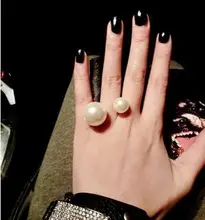 R36 sortijas bagues aneis perlas marca bijoux joias acessorios atacado aneis anillos para mujeres