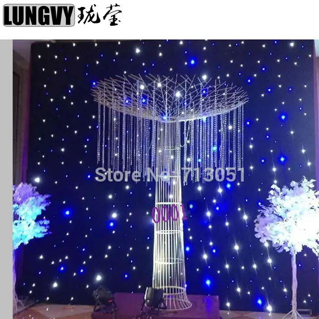 Livraison Gratuite 4 m * 6 m LED Rideaux De Scène Bleu Blanc LED ... Livraison Gratuite 4 m * 6 m LED Rideaux De Scène Bleu Blanc LED ...