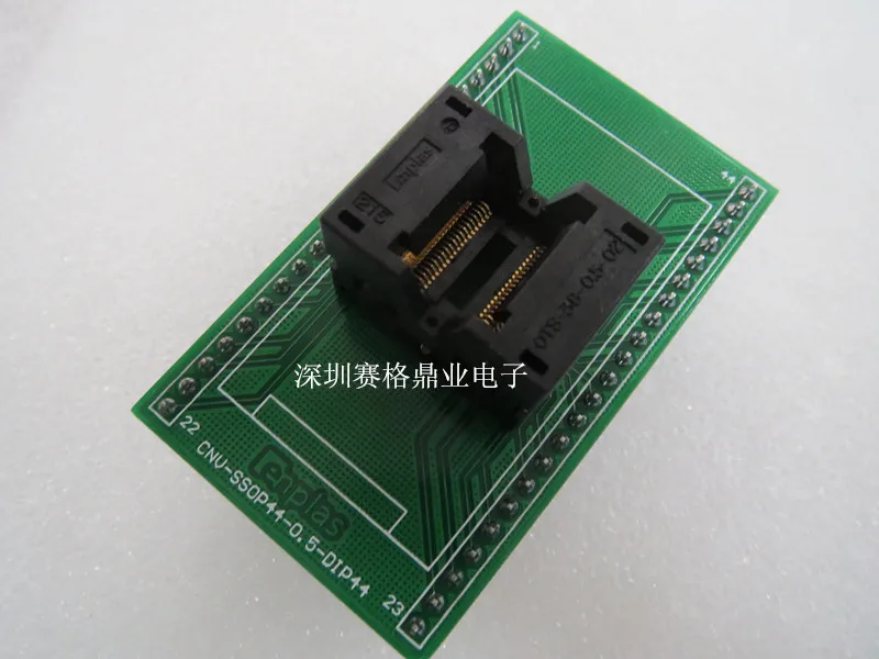 

Opentop OTS-38-0.5-02 TSSOP38/DIP TSSOP44/DIP SSOP44 IC Burning seat Adapter testing seat Test Socket test bench in the stock