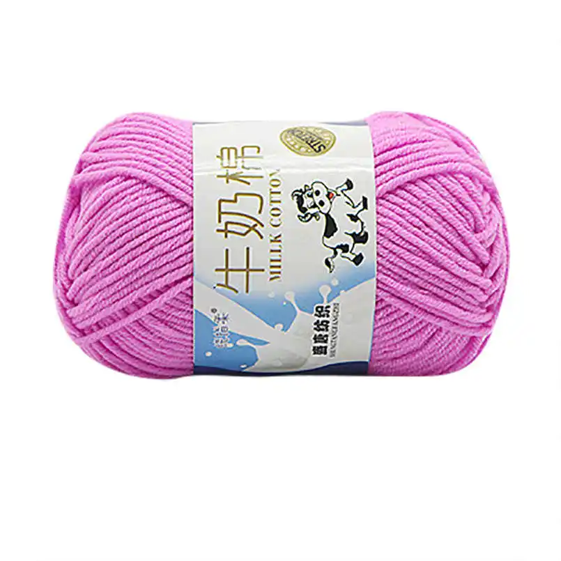 milk cotton wool 1 шт., 50 г, новинка, массивное, красочное, ручное вязание, счеты, молочный хлопок, молочное волокно, хлопковая пряжа, шерсть, бархат, вязание крючком для ручного вязания, DIY5pz - Цвет: milk cotton wool