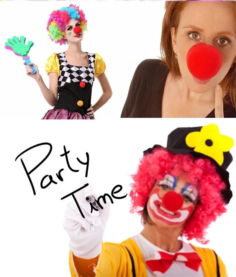 

1 PCS Party Sponge Ball Red Clown Magic Nose for Halloween Christmas Party Masquerade Free Shipping