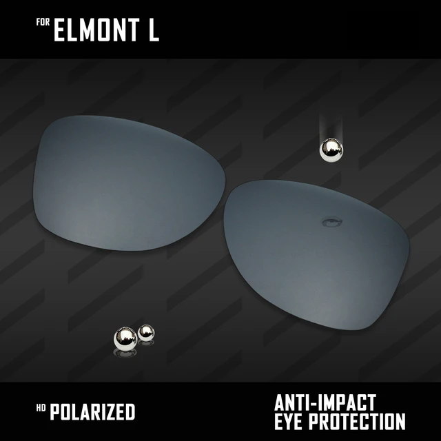 OOWLIT Lenses Replacements For Oakley Elmont L Sunglasses