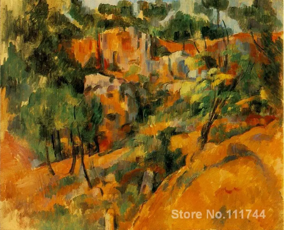 

famous art Corner of Quarry Paul Cezanne painting High quality Hand painted