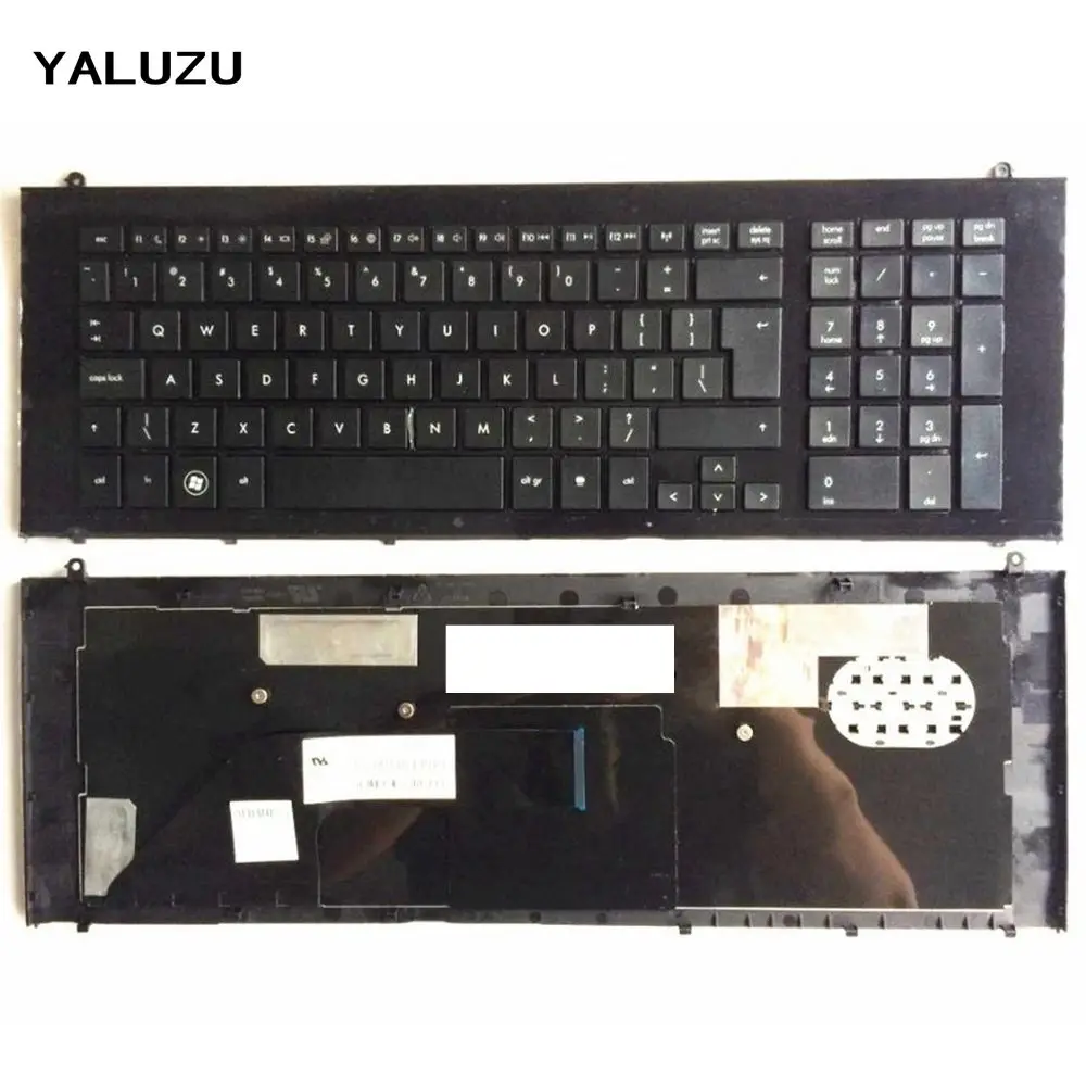 YALUZU UI Black New English Replace laptop keyboard FOR HP For ProBook 4720 4720S