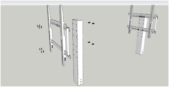 40inch TV lift