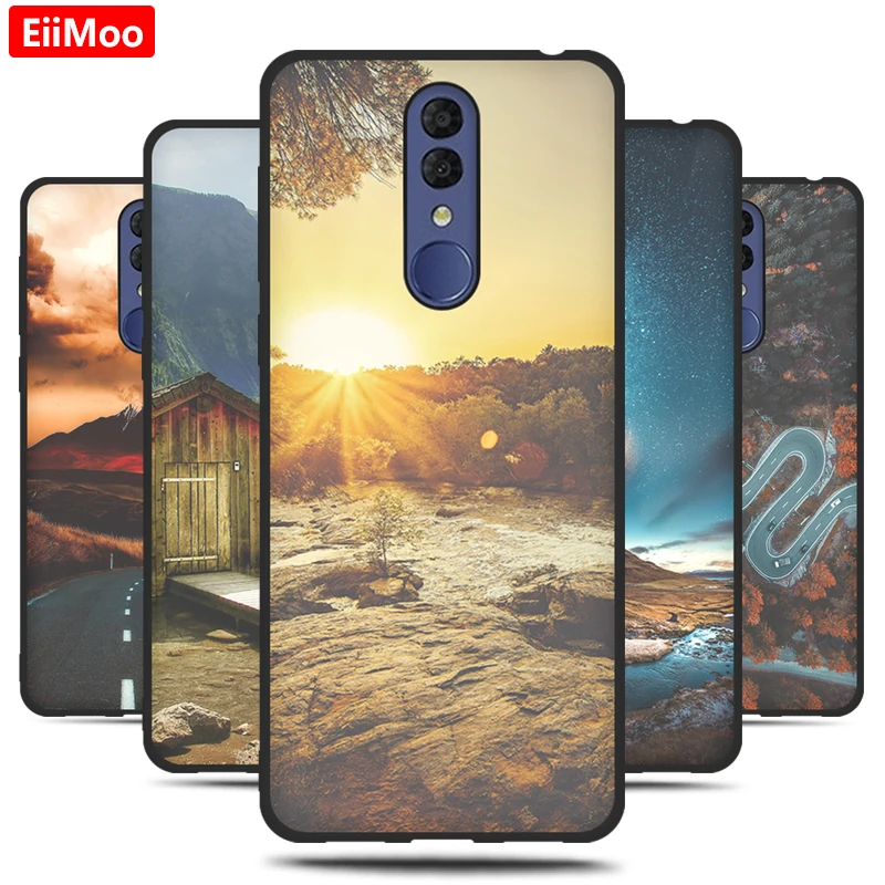 EiiMoo окрашенный чехол s для Alcatel 3 2019 силиконовый 5053 задняя крышка 5053Y 5053D 5053K Fundas Coque |