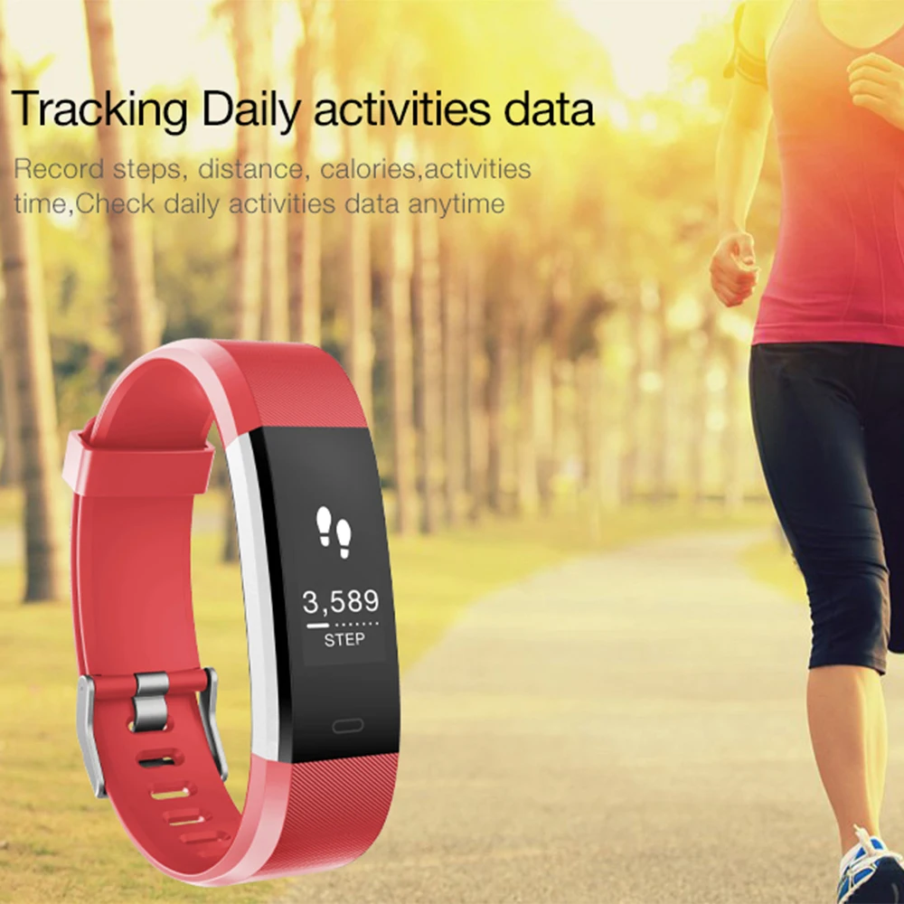 teamyo id115 plus heart rate monitor pulsometro smart bracelet