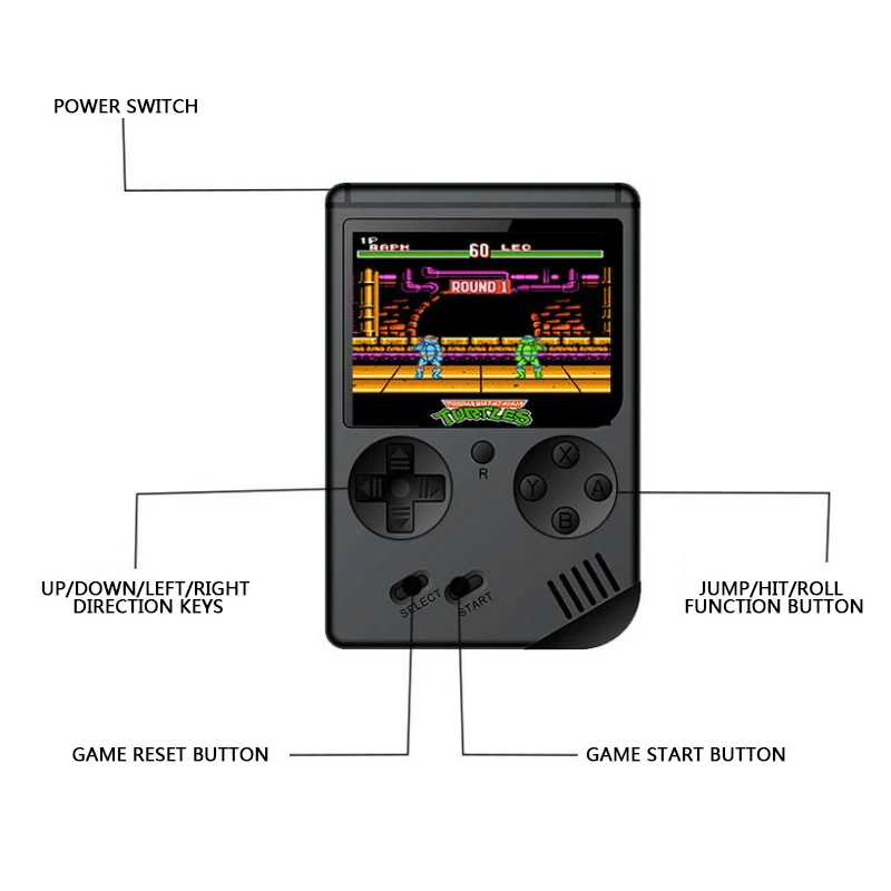 Incorporada 168 tipo Retro Mini Retro juego de consola 8-Bit 3,0 pulgadas pantalla LCD consola de juegos portátil jeux tetris juegos oyun konsolu Incorporada 168 tipo Retro Mini Retro juego de consola 8-Bit 3,0 pulgadas pantalla LCD consola de juegos portátil jeux tetris juegos oyun konsolu