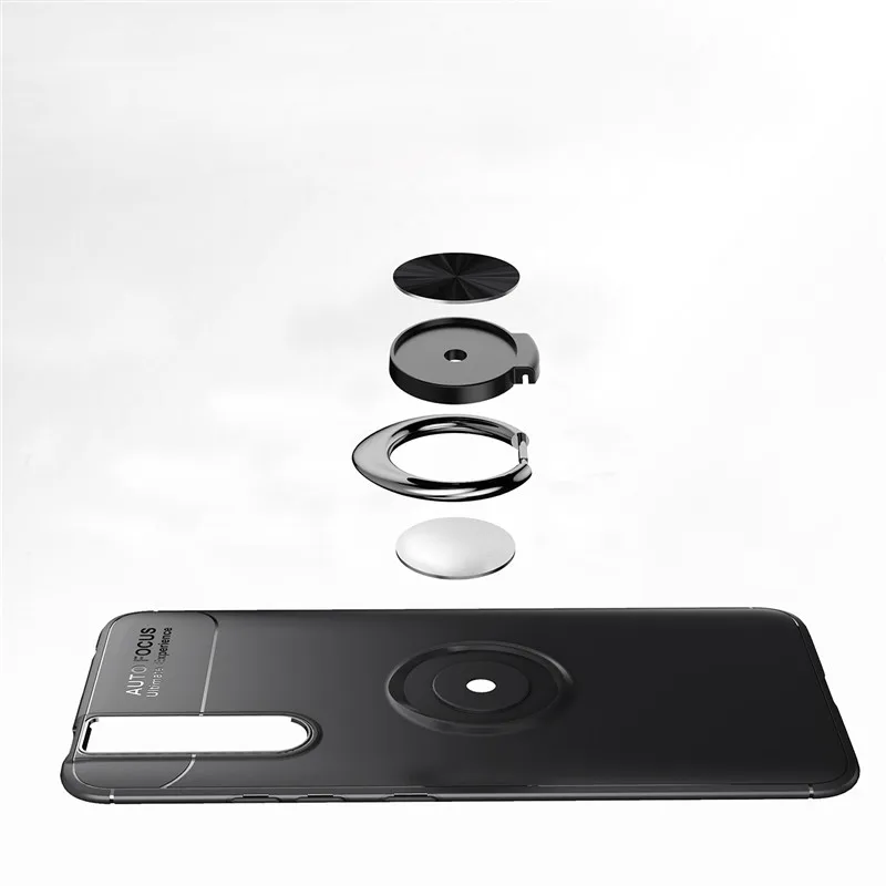 For Vivo V15 Pro Case Vivo V15 Pro 360 Degree Ring Finger Holder Car Magnet Phone Case For Vivo V15 Pro V15Pro V 15 Pro Fundas