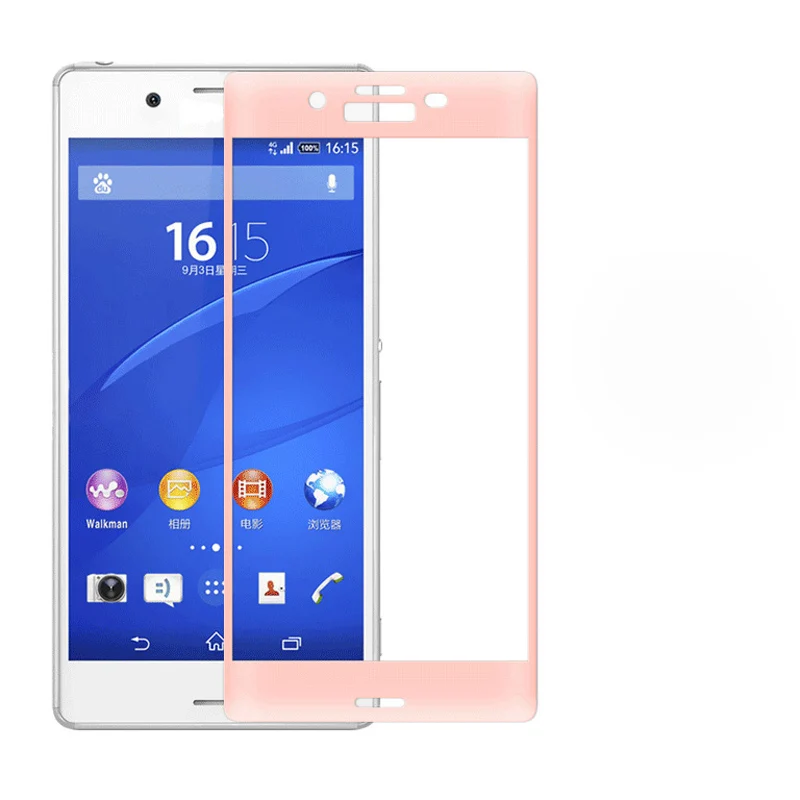 Полноэкранная Защитная пленка с изогнутыми краями 3D для Sony Xperia X Performance XP