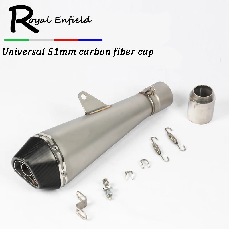 

Universal Motorcycle For most 51mm Exhaust Muffler Escape Pipe Street Dirt Bike For 125cc-1000cc Racing Motorbike DB killer