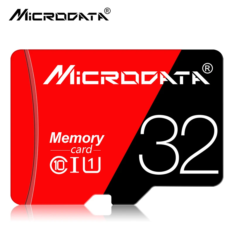 Красный micro sd 16 ГБ 32 ГБ SDHC microsd 64 Гб 128 ГБ Флэш-карта памяти SDXC класс 10 TF/micro sd карта с посылка - Емкость: 32 Гб