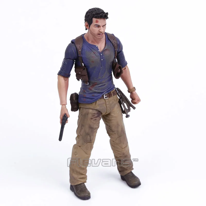 NECA Uncharted 4 вор конец Натан Дрейк Ultimate Edition ПВХ фигурку Коллекционная модель игрушки 18 см