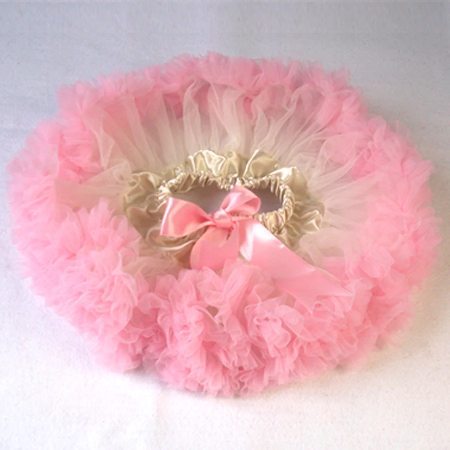 Розового цвета и цвета слоновой кости ребенка юбка детские юбки-американки для маленьких девочек пачка фотографии