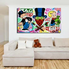 ALEC Monopolies Tag Heuer Art Canvas Poster Oil Painting Wall Picture Print Modern Home Bedroom Decoration Accessories Artwork ALEC Monopolies Tag Heuer Art Canvas Poster Oil Painting Wall Picture Print Modern Home Bedroom Decoration Accessories Artwork