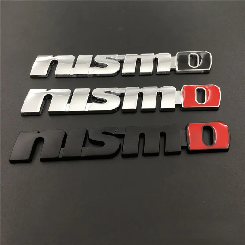 Стикер кузова автомобиля для Nismo Передняя решетка эмблема металлический на