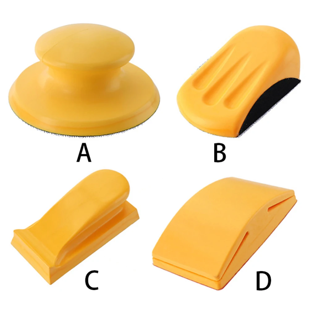 

5 Inch Sand Paper Sanding Block Handheld Belt Sander DIY Abrasive Sand Paper Sanding Block wheel rubber stretch disc New