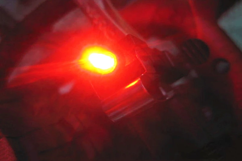 Flash Deal MTB Mini V Brake Bike Light Tail Rear Bicycle Light Cycling LED Light High Brightness Waterproof Lamp Cycling Accessories 4