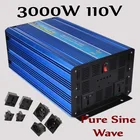 Best Price as low as $407.98 3KW Off Grid Solar Inverter 3000W Pure Sine Wave Inverter DC110V to AC100/110/120V or 220/230/240V Solar Wind Inverter 3000W