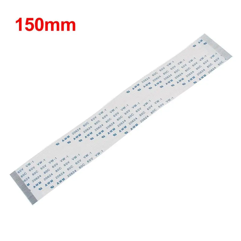 Дешевый AWM 20624 80C 60V VW 1 50pin FFC гибкий плоский кабель 150 мм X 0 5 мм|cable bunching|cable piccable connect |