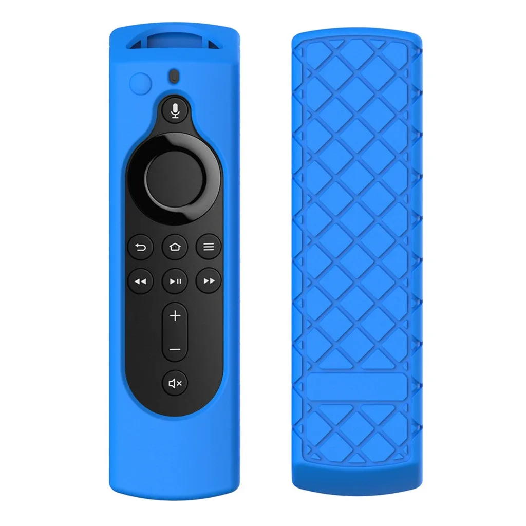 Силиконовый защитный чехол для Amazon Fire tv Stick пульт дистанционного управления с голосовым пультом дистанционного управления чехол 4 цвета защитный чехол