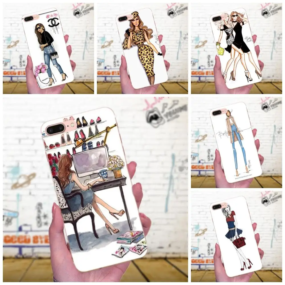 Модное платье для девочек мягкие чехлы из ТПУ LG Nexus 5 5X G2 G3 mini spirit G4 G5 G6 K4 K7 K8 K10 2017 V10
