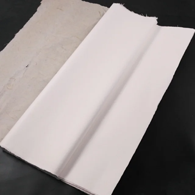  NUOBESTY 40 Sheets Watercolor Paper Sketch Paper Rice Paper  Painting Paper for Acrylic Paint Artworks Paper Chinese Xuan Paper Sketch  Book Paper Loose Multipurpose White Student Ink Paper